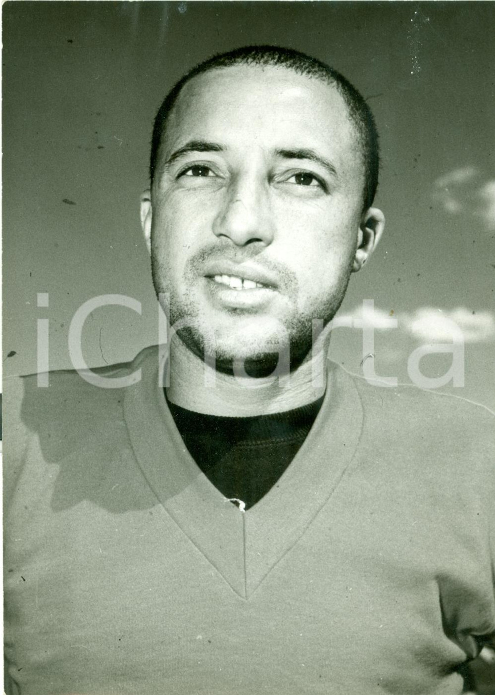 Fotografia d epoca originale 1970 URUGUAY Nazionale calcio Ritratto Julio CORTES Fotografia 1