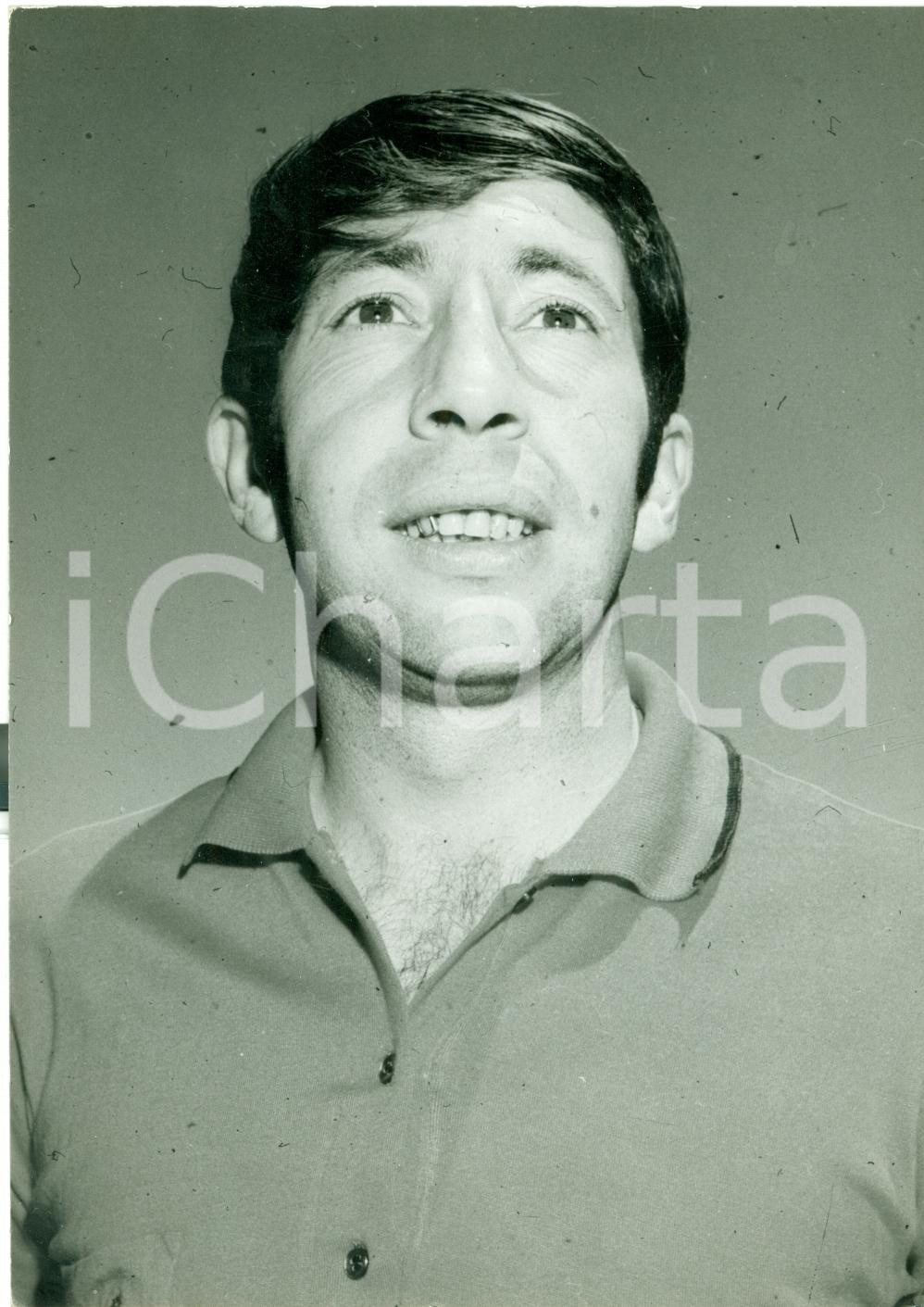 Fotografia d epoca originale 1970 URUGUAY Nazionale calcio Ritratto Omar CAETANO Fotografia 1