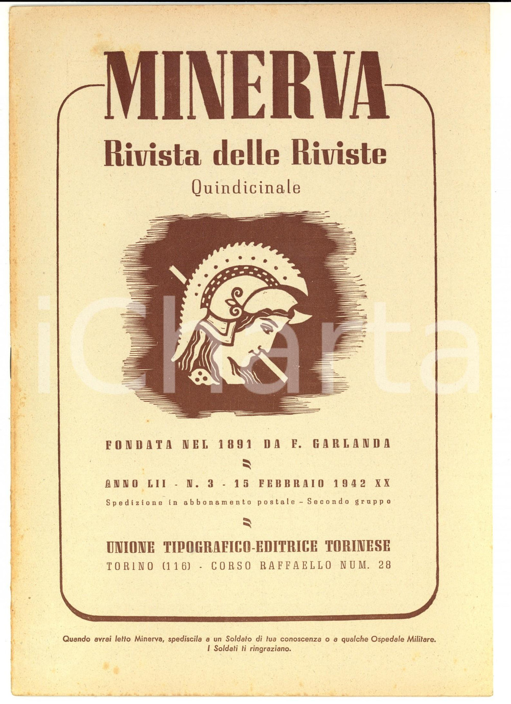 Giornale, rivista storica 1942 MINERVA Rivista delle Riviste  Ferro e fuoco a Singapore Anno LII nÂ°3 1