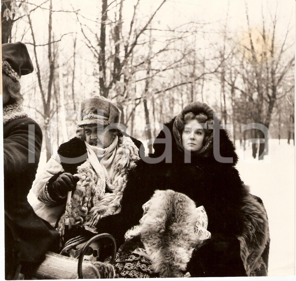 Fotografia d epoca originale 1968 OSHIBKA ONORE DE BALZAKA Victor KHOKHRIAKOV Roufina NIFONTOVA Foto di scena 1