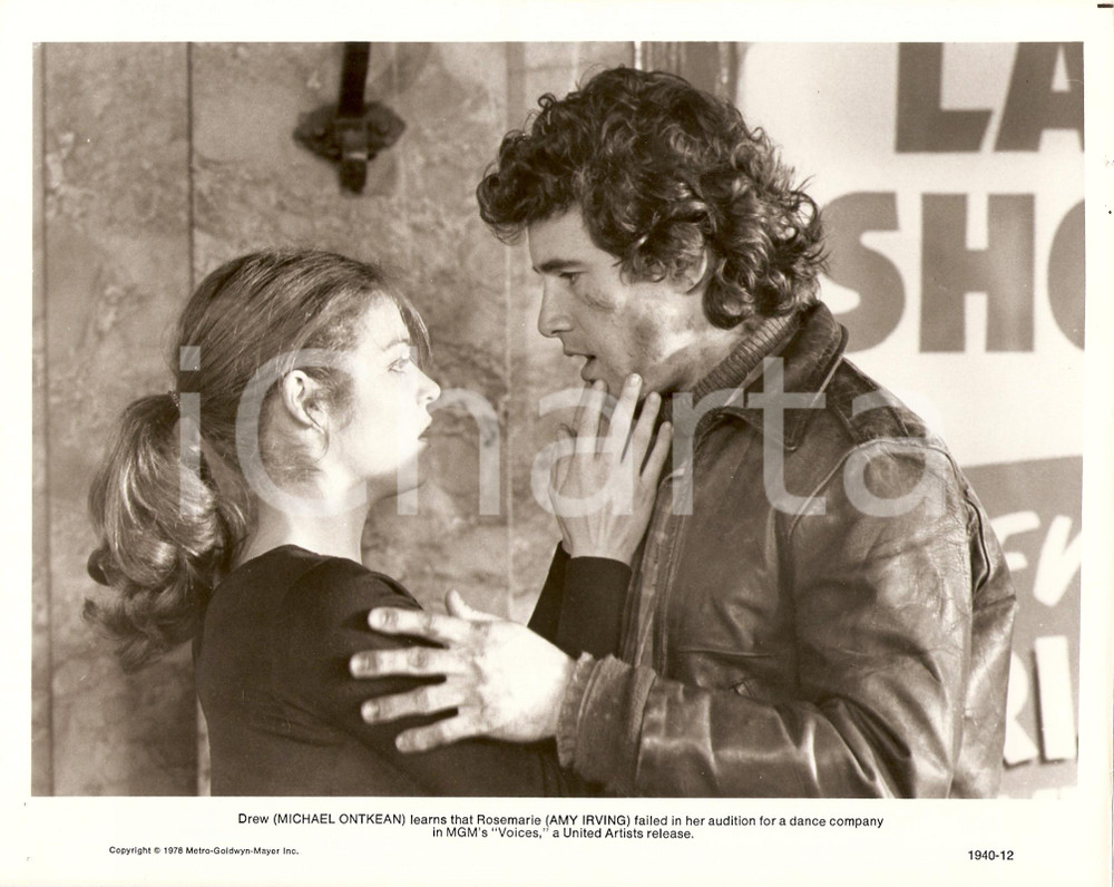 Fotografia d epoca originale 1978 VOICES Michael ONTKEAN Amy IRVING Movie by Robert MARKOWITZ Photo 1