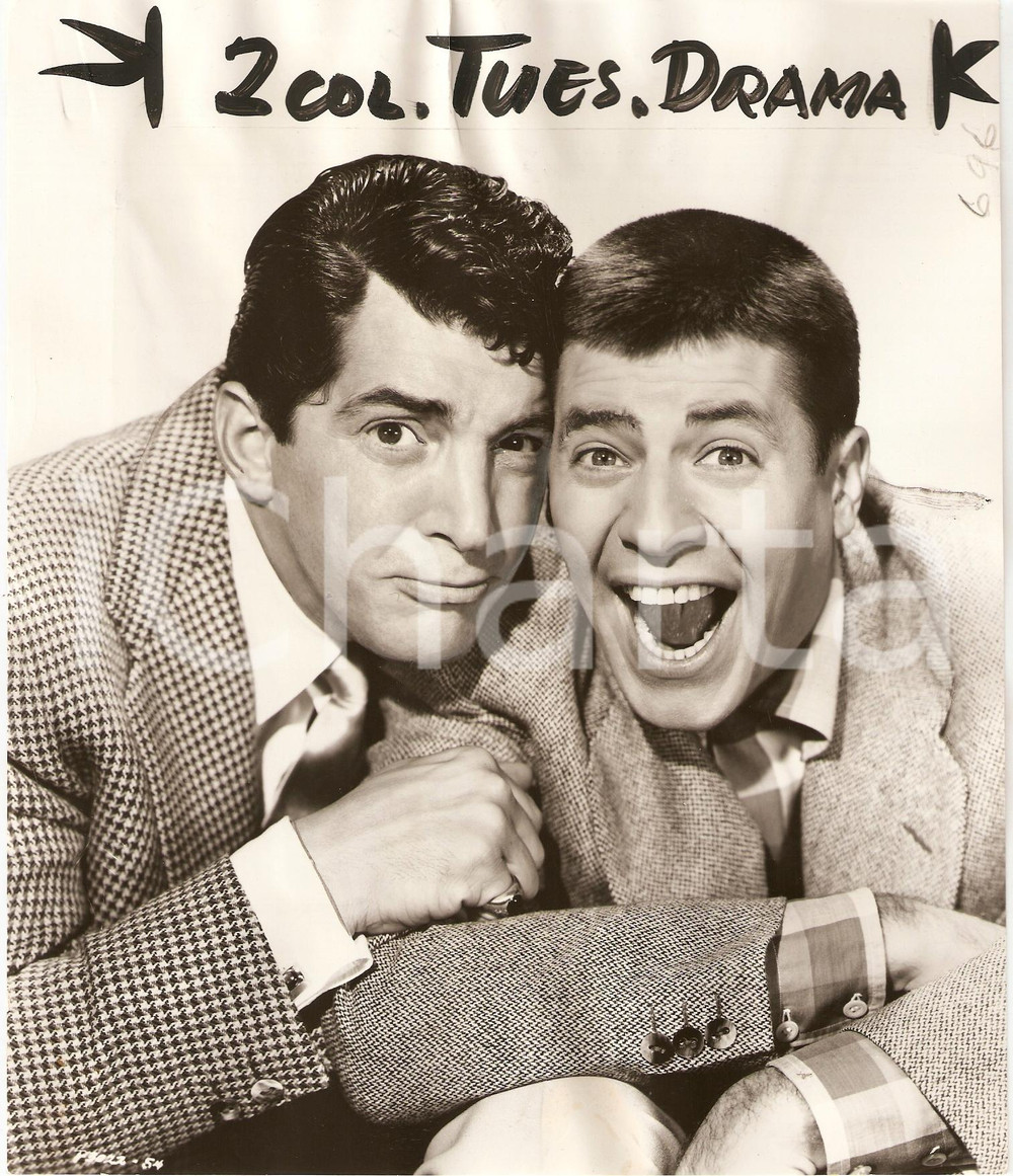 Fotografia d epoca originale 1952 JUMPIN JACKS Caporale Sam Dean MARTIN Jerry LEWIS Movie by Norman TAUROG 1