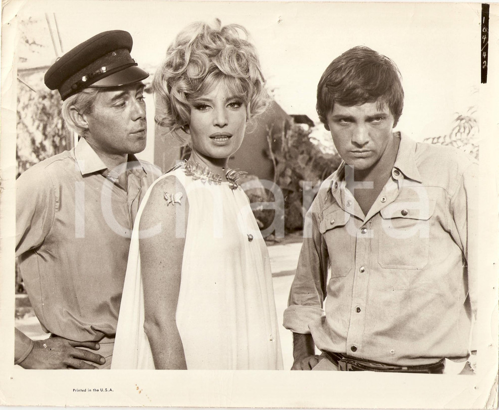 Fotografia d epoca originale 1966 MODESTY BLAISE Dirk BOGARDE Monica VITTI Terence STAMP Foto di scena 1