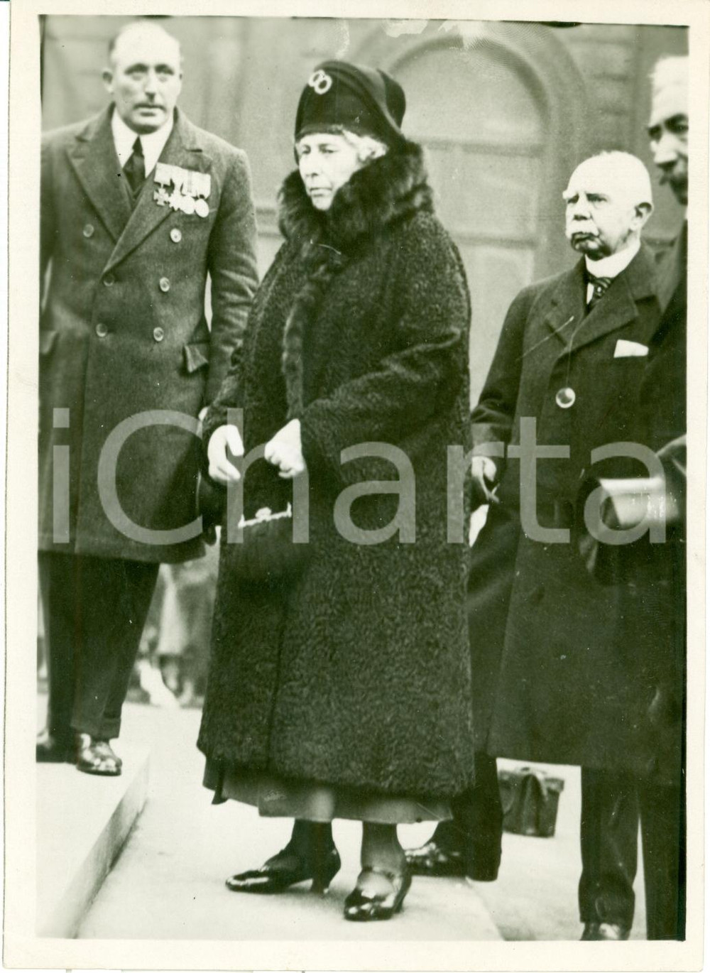 Fotografia d epoca originale 1940 ca ISOLA DI WIGHT Principessa Beatrice di SASSONIACOBURGOGOTHA Foto 1