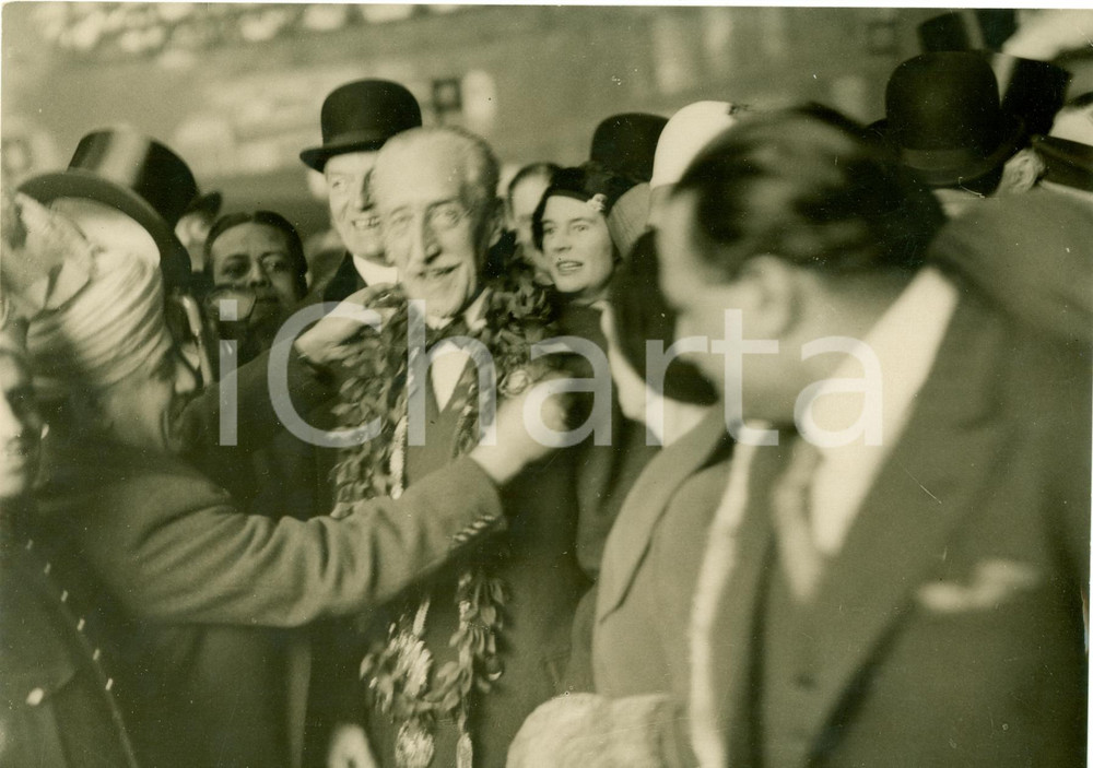 Fotografia d epoca originale 1931 LONDON Freeman FreemanThomas WILLINGDON viceré INDIA decorato da Indù FOTO 1