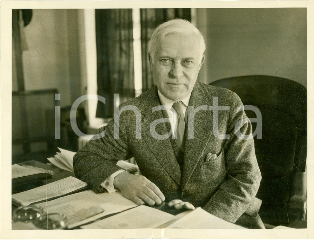 Fotografia d epoca originale 1931 WASHINGTON Paul Martin PEARSON Governatore VIRGIN ISLANDS Fotografia 1
