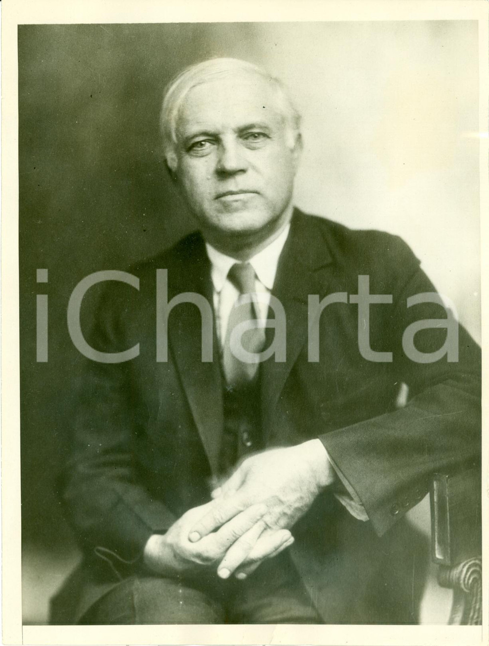 Fotografia d epoca originale 1931 WASHINGTON Paul Martin PEARSON Governatore VIRGIN ISLANDS Foto 1