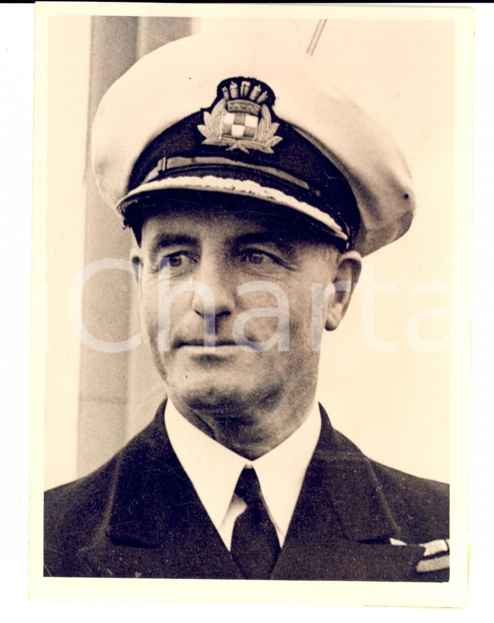 Fotografia d epoca originale 1939 LONDON Captain Archibald MEIKLE on EMPRESS OF AUSTRALIA Photo TRAMPUS 1