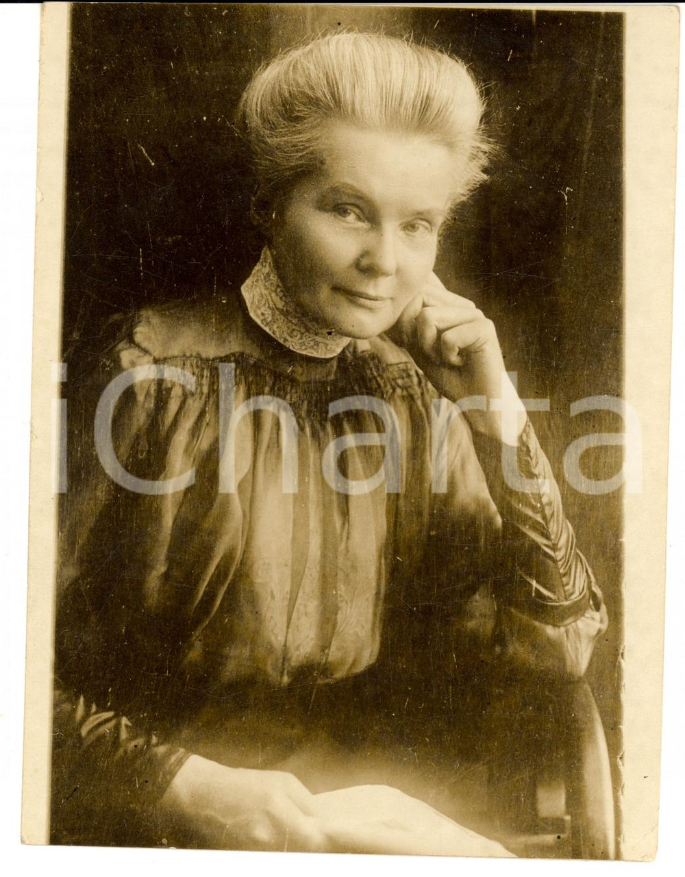 Fotografia d epoca originale 1940 BERLINO Elisabeth WENGEL VON MALTZAHN scrittrice Foto 1