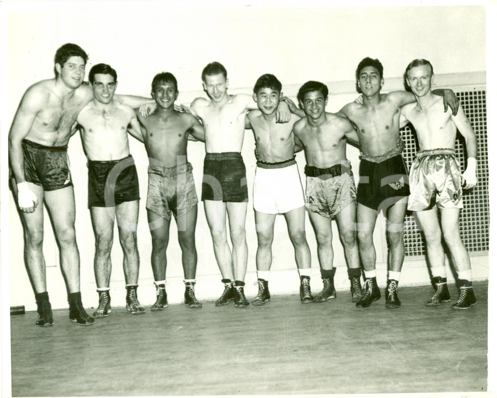 Fotografia d epoca originale 1939 NEW YORK USA Boxe Campioni GOLDEN GLOVES championship Fotografia 1