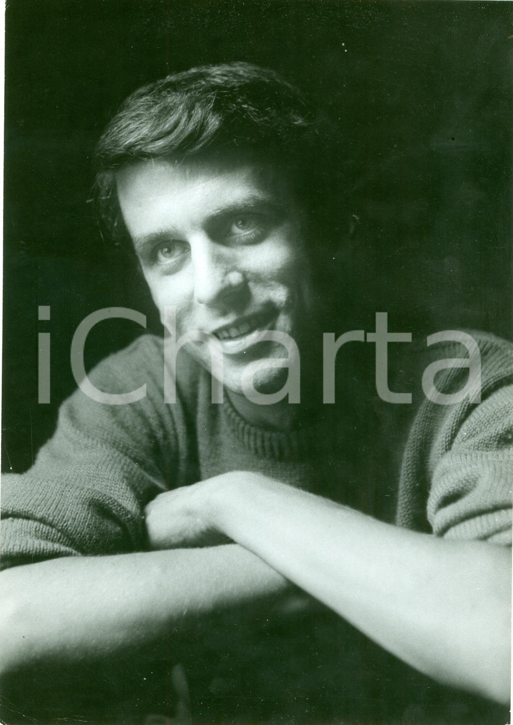 Fotografia d epoca originale 1965 ca ROMA Attore Alessandro QUASIMODO figlio premio NOBEL Salvatore 1