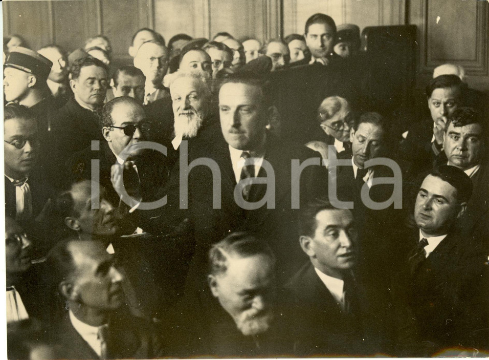 Fotografia d epoca originale 1937 PARIS Joseph POZZO DI BORGO déposition au procès DE LA ROCQUE Photo 1 1