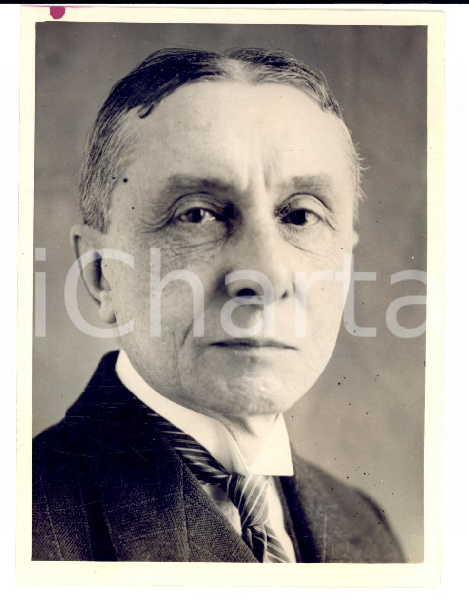 Fotografia d epoca originale 1937 PARIS FRANCE Albert SEROL nouveau prÃ©sident groupe parlementaire SFIO 1