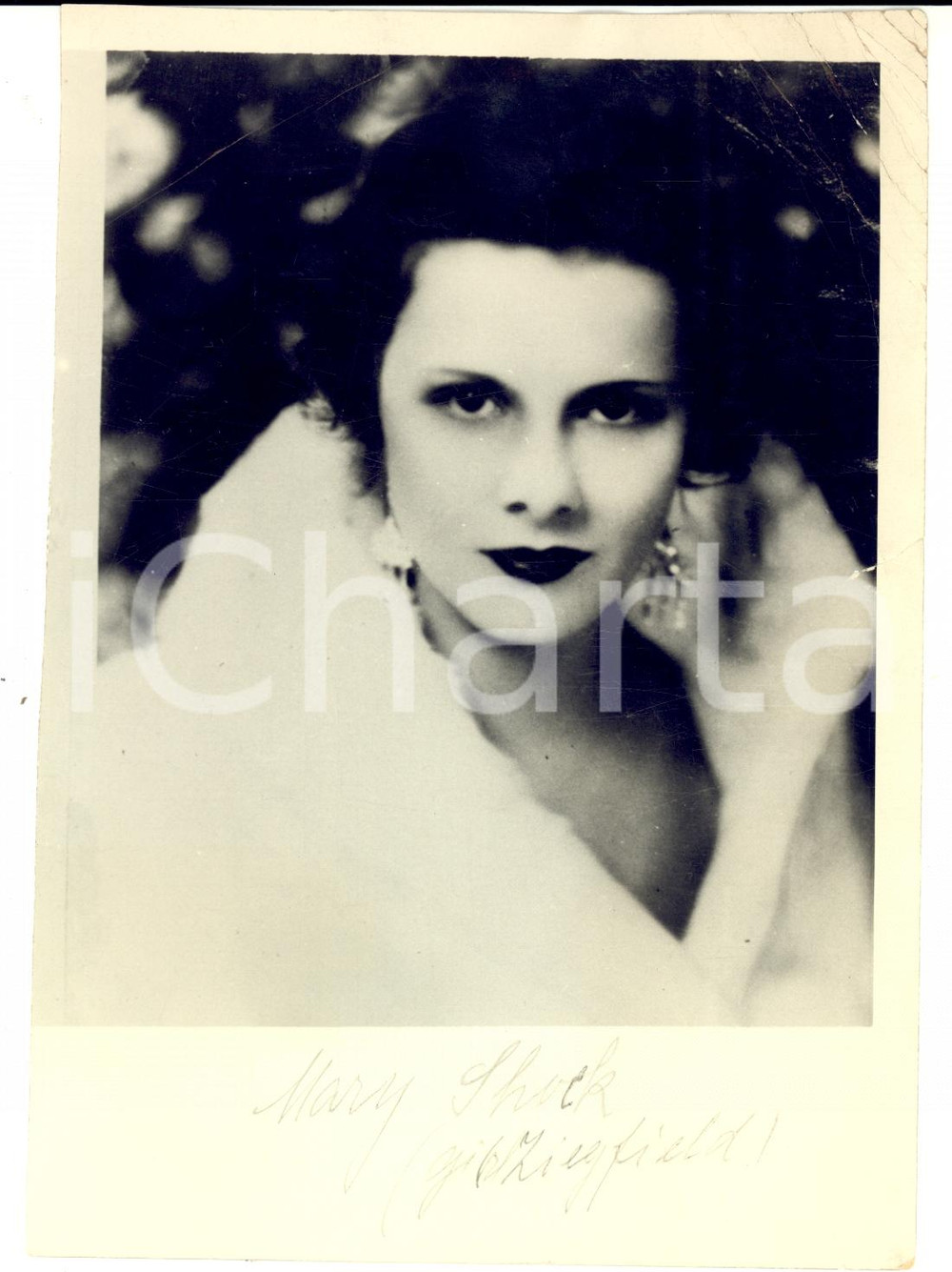 Fotografia d epoca originale 1960 ca NEW YORK USA Starlette Mary SHOCK from ZIEGFIELD Photo 1