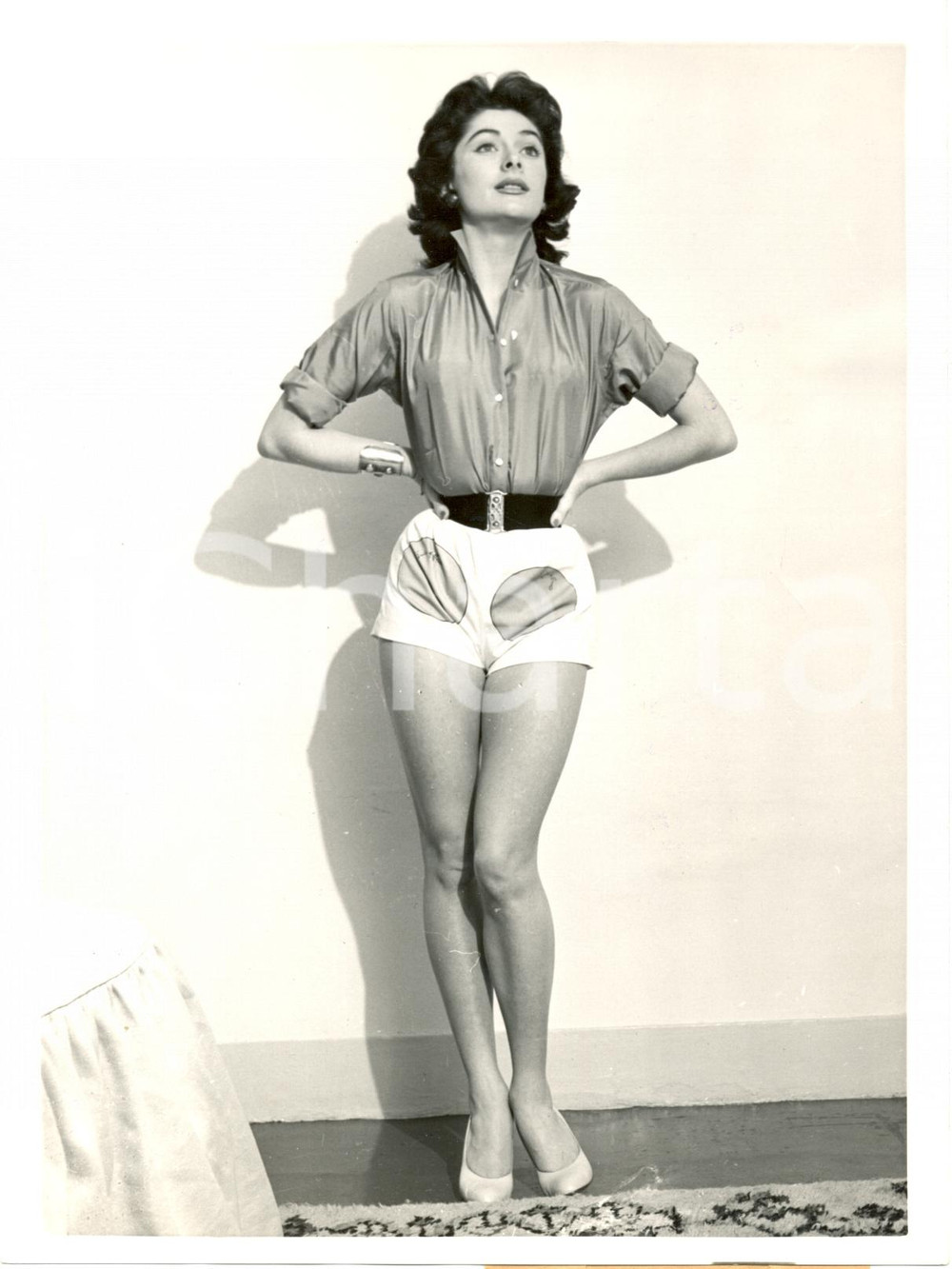 Fotografia d epoca originale 1956 L attrice inglese Laureen SWANSON in posa seducente Fotografia 1