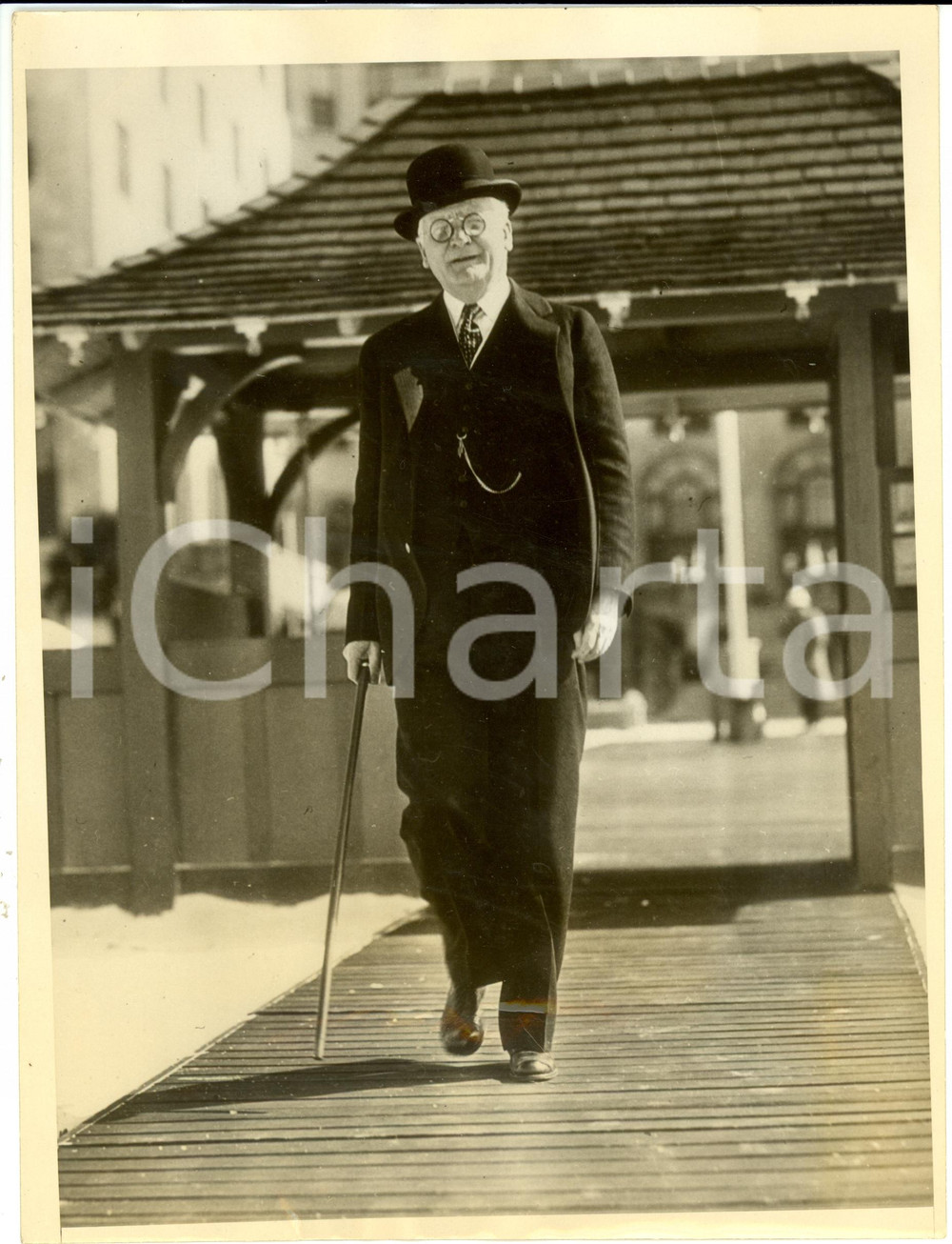 Fotografia d epoca originale 1940 ca ST. PETERSBURG FLORIDA Governor John Gallard POLLARD, the handsomest 1