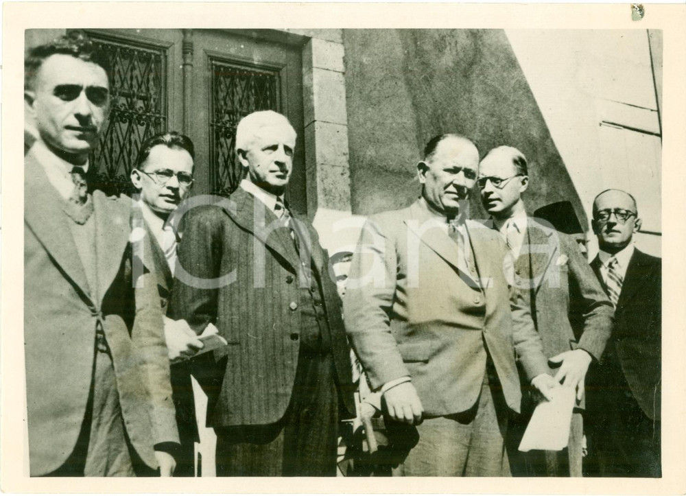 Fotografia d epoca originale 1937 ALESSANDRETTA Società delle Nazioni prepara elezioni sanjak FOTO 1 1