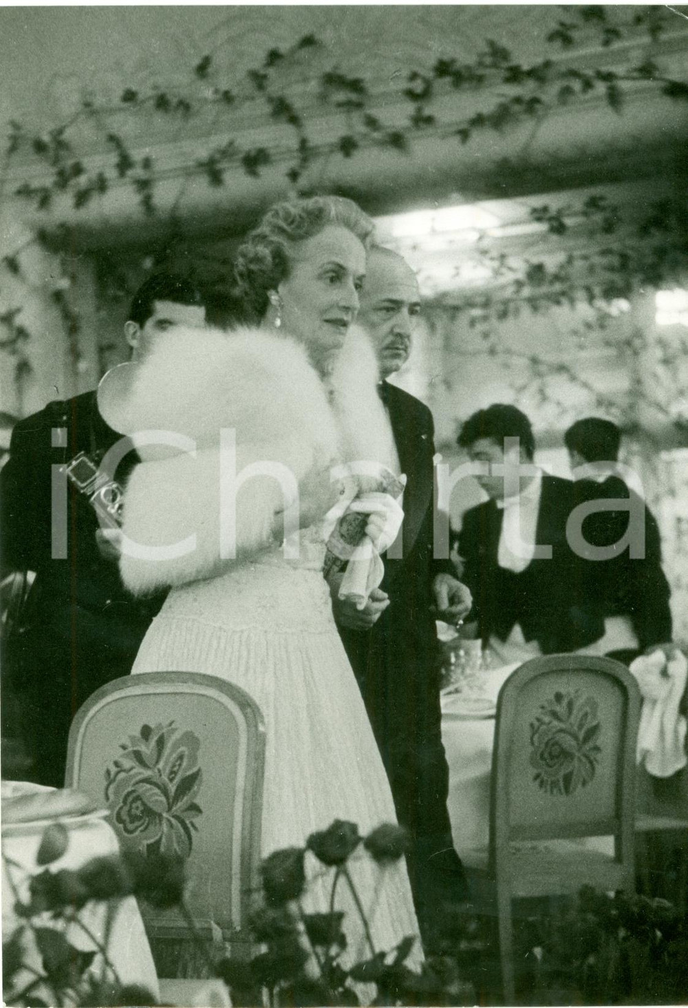 Fotografia d epoca originale 1965 ca PARIS Principessa AndrÃ©e AGA KHAN Fotografia ALMASY 1