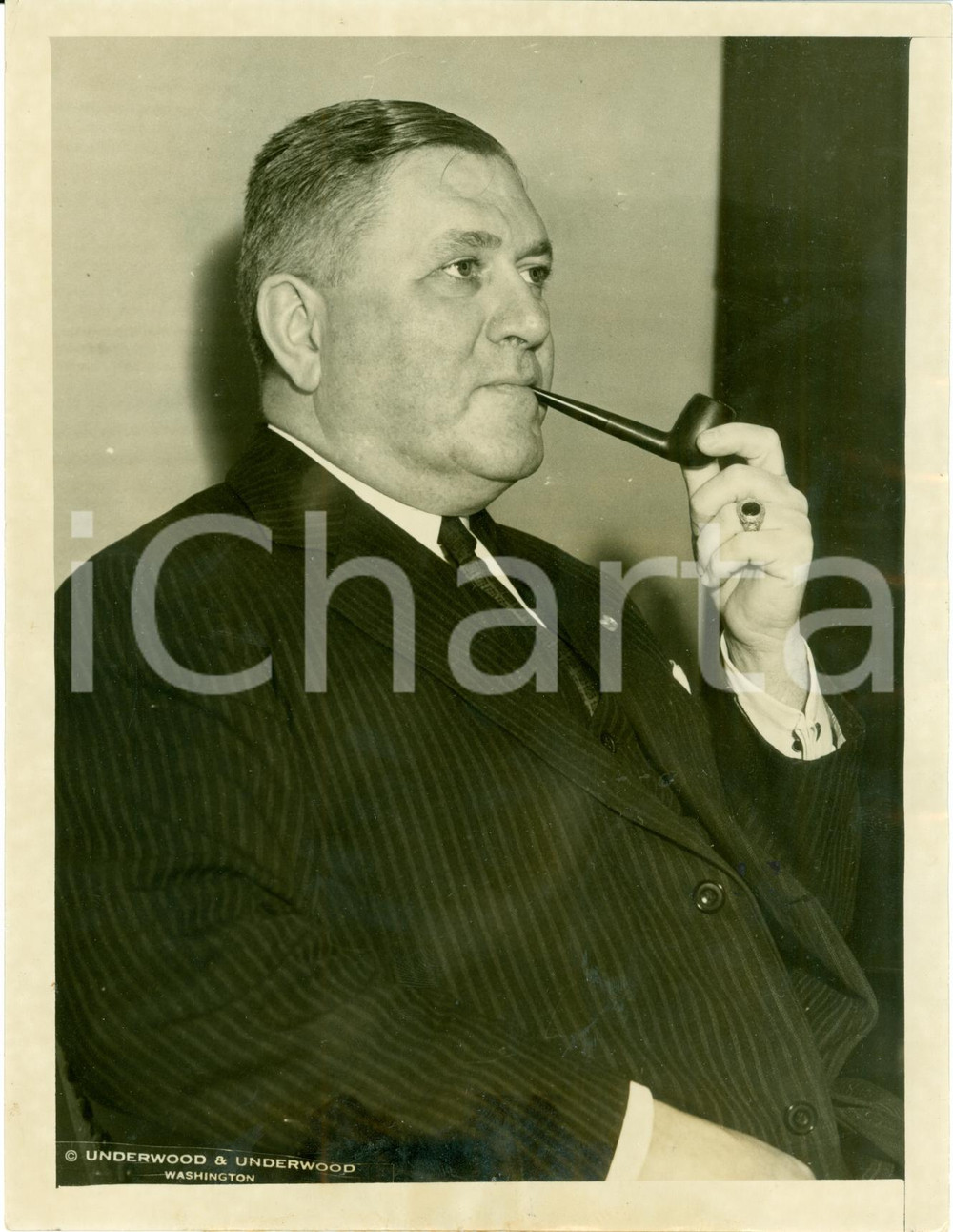 Fotografia d epoca originale 1935 WASHINGTON USA Generale Clayton Barney VOGEL Corpo MARINES Fotografia 1
