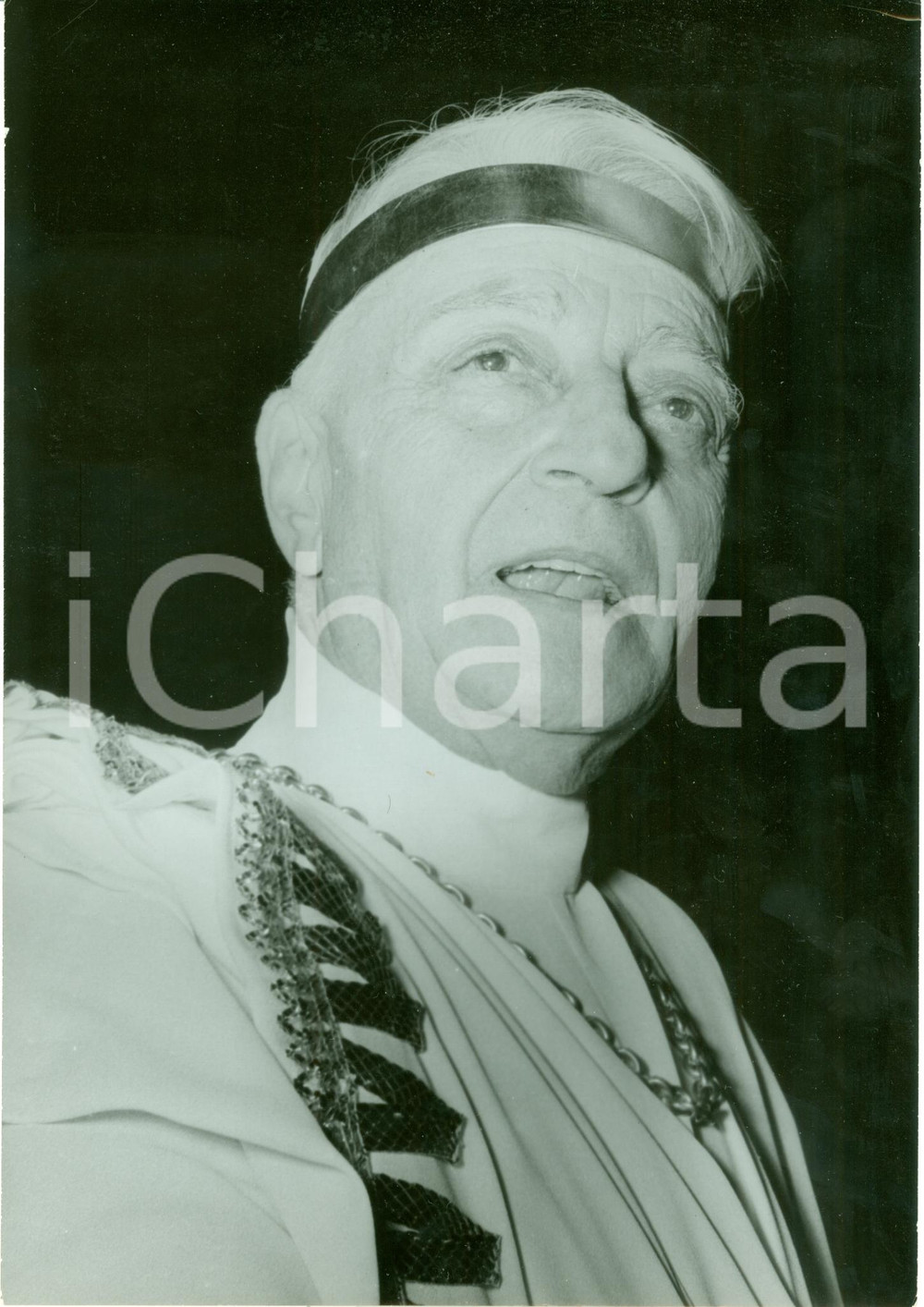 Fotografia d epoca originale 1960 ca PARIS Cantante Henri VARNA direttore del CASINO di PARIGI Fotografia 1