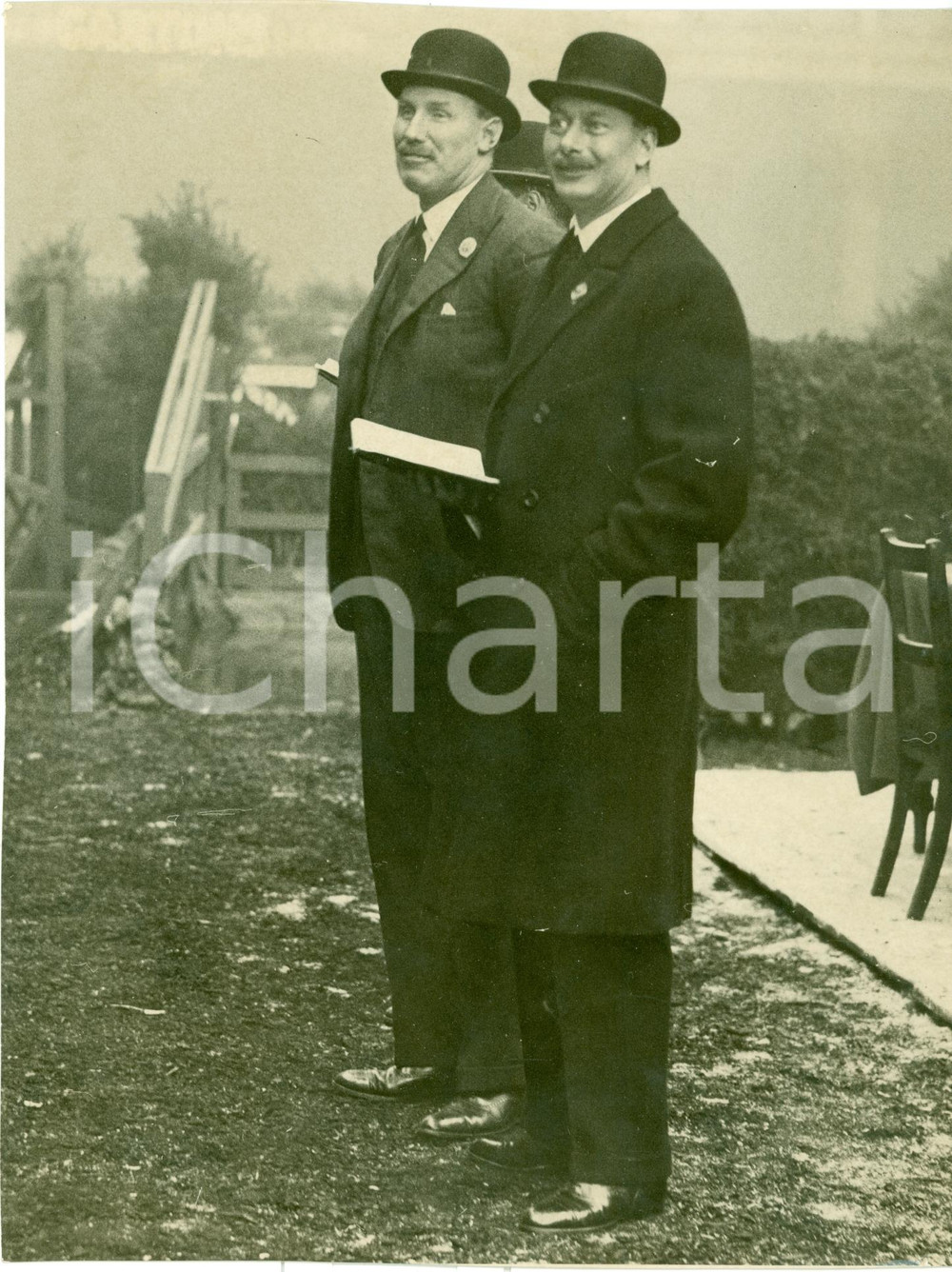 Fotografia d epoca originale 1936 LONDON Duke of GLOUCESTER at Thoroughbred and Hunter Horse Show ISLINGTON 1