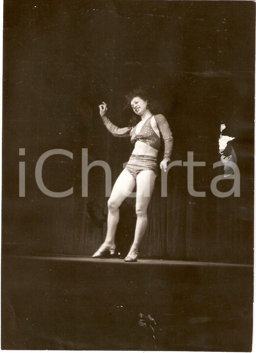 Fotografia d epoca originale 1943 PARIS Gaumont Palace Ballerina QUICK Spettacolo famiglie lavoratori Foto 1