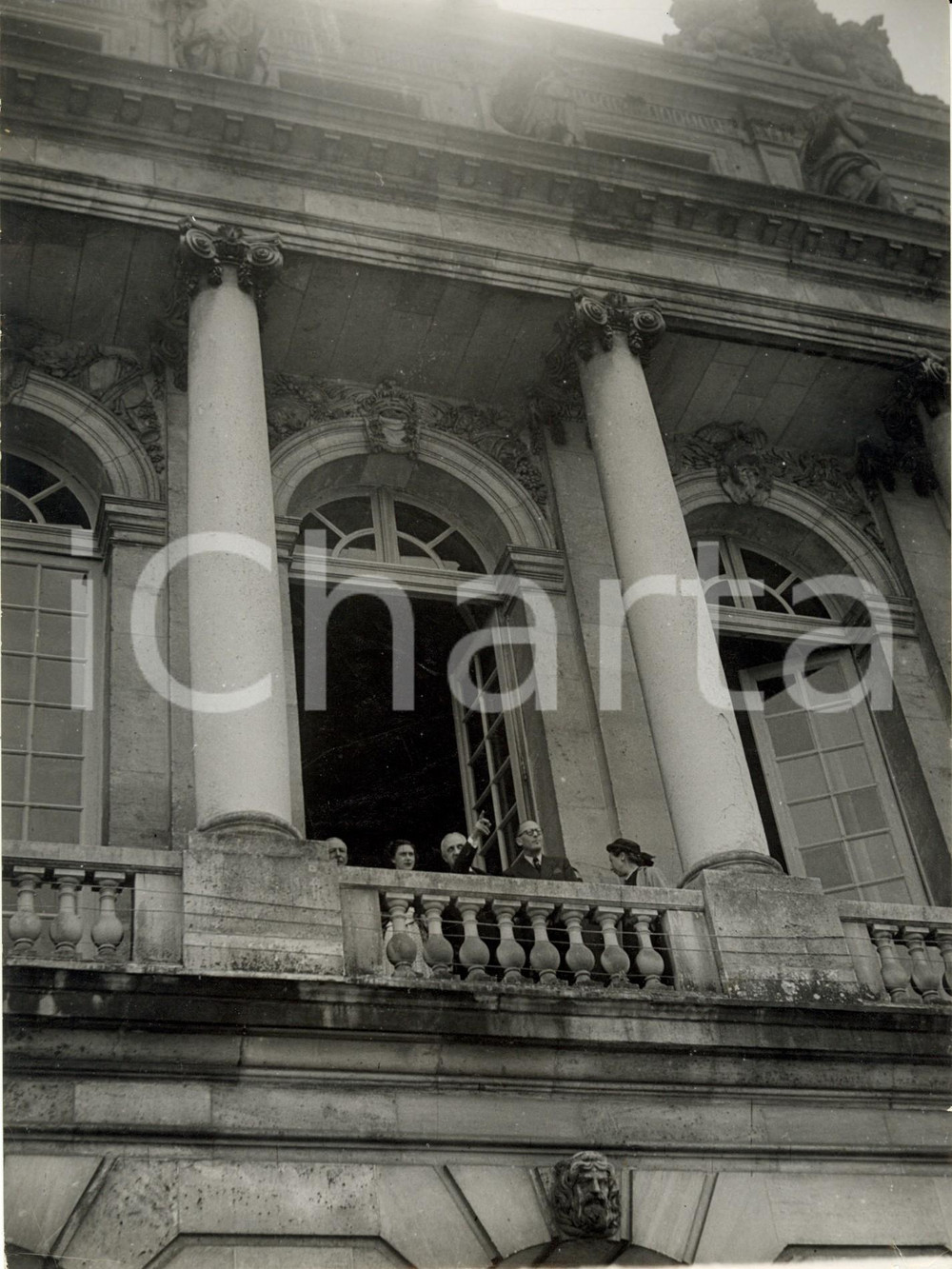 Fotografia d epoca originale 1951 PARIS Princess MARGARET SNOWDON Armand ZIWES Charles MAURICHEAUBEAUPRE 1 1