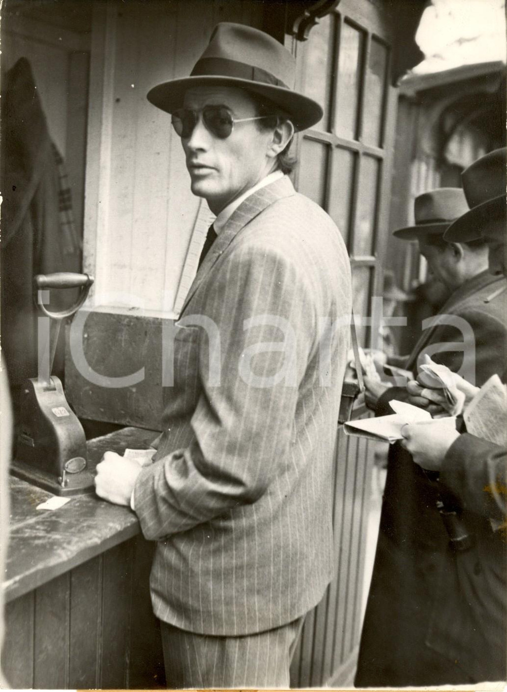 1950 IPPODROMO DI AUTEUIL (F) Gregory PECK Grand Prix Président de la République