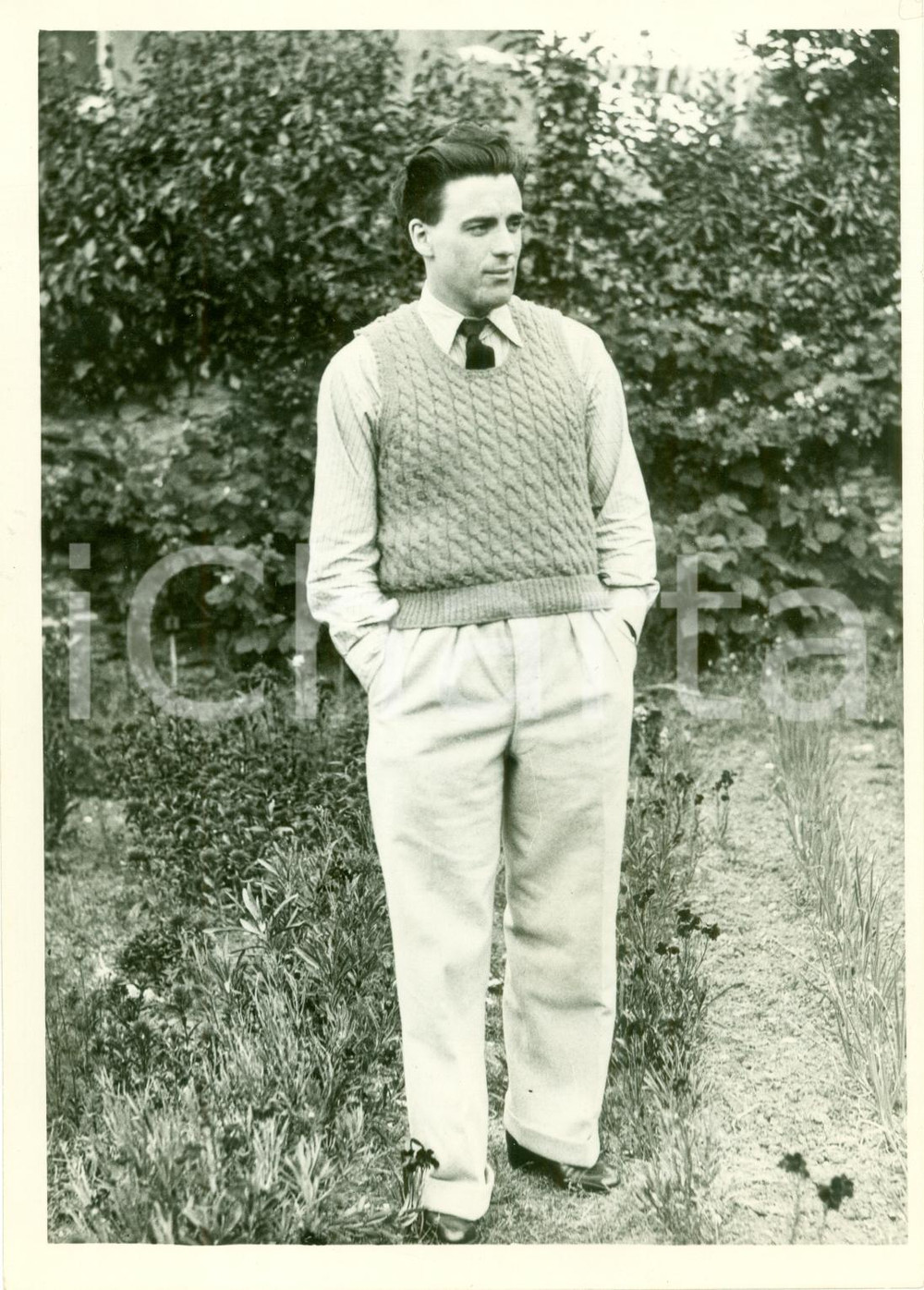 Fotografia d epoca originale 1936 PLYMOUTH UK Atleta Mary Edith Louise WESTON cambia sesso in Mark WESTON 1