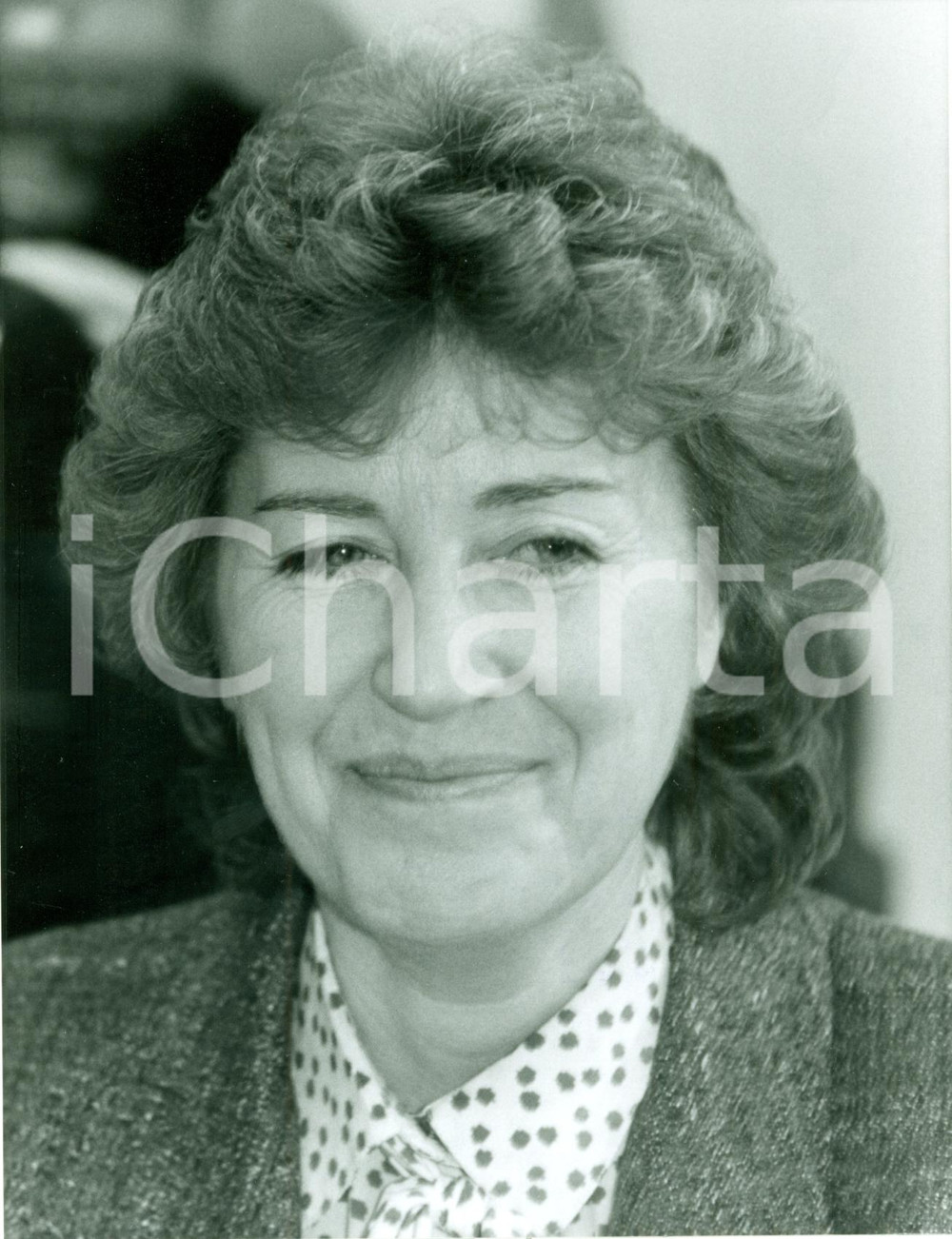 Fotografia d epoca originale 1989 BERLIN DDR Christa LUFT ministro Economia SED Fotografia 2 1