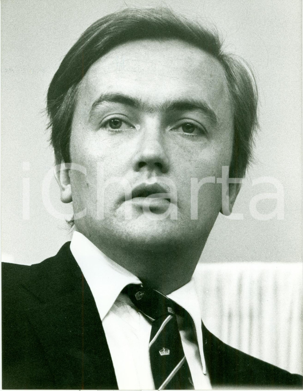 Fotografia d epoca originale 1979 BONN Andreas VON SCHOELER SPD segretario Stato Bundesinnenministerium 3 1