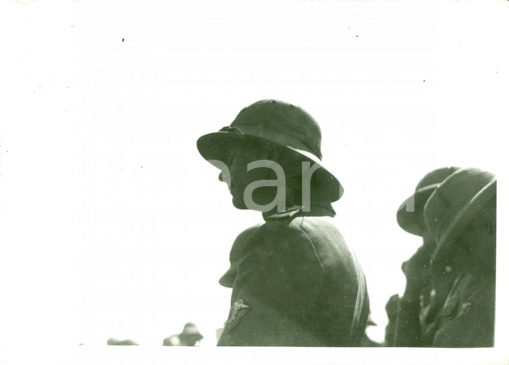 Fotografia d epoca originale 1936 AMBA ARADAM ETIOPIA Filiberto di SAVOIA Duca PISTOIA al fronte Fotografia 1