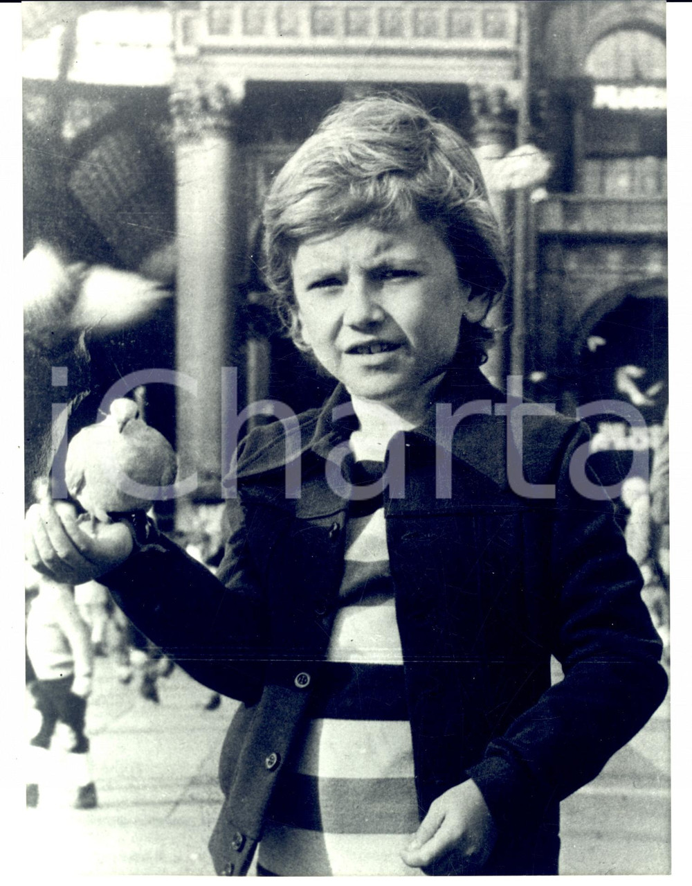 Fotografia d epoca originale 1978 ANONIMA SARDA OLBIA  Mauro CARASSALE sequestrato a 11 anni Foto 1