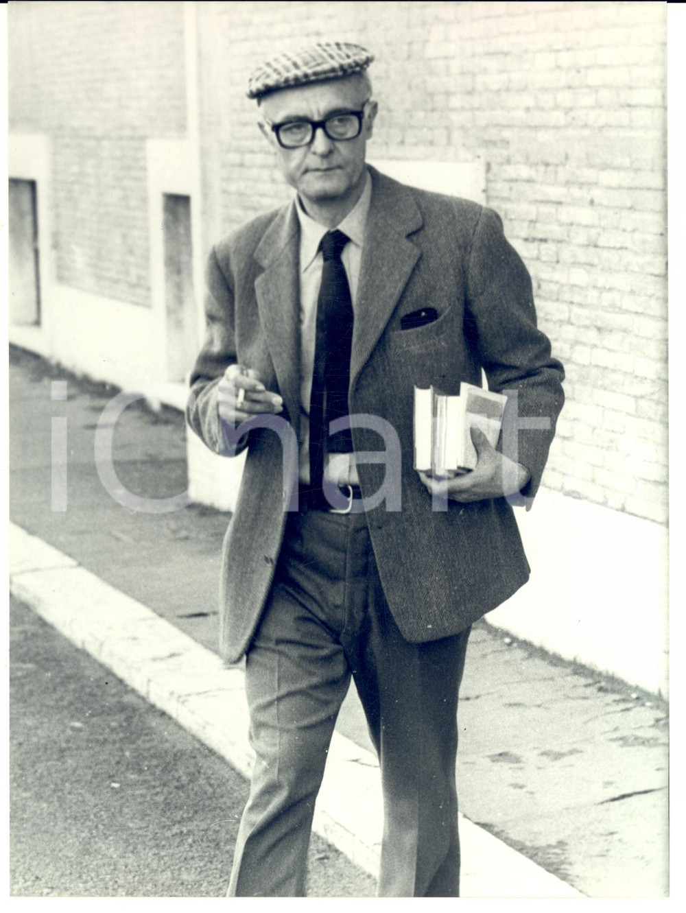 Fotografia d epoca originale 1977 ROMA Valerio VOLPINI nuovo direttore de L OSSERVATORE ROMANO Foto 1