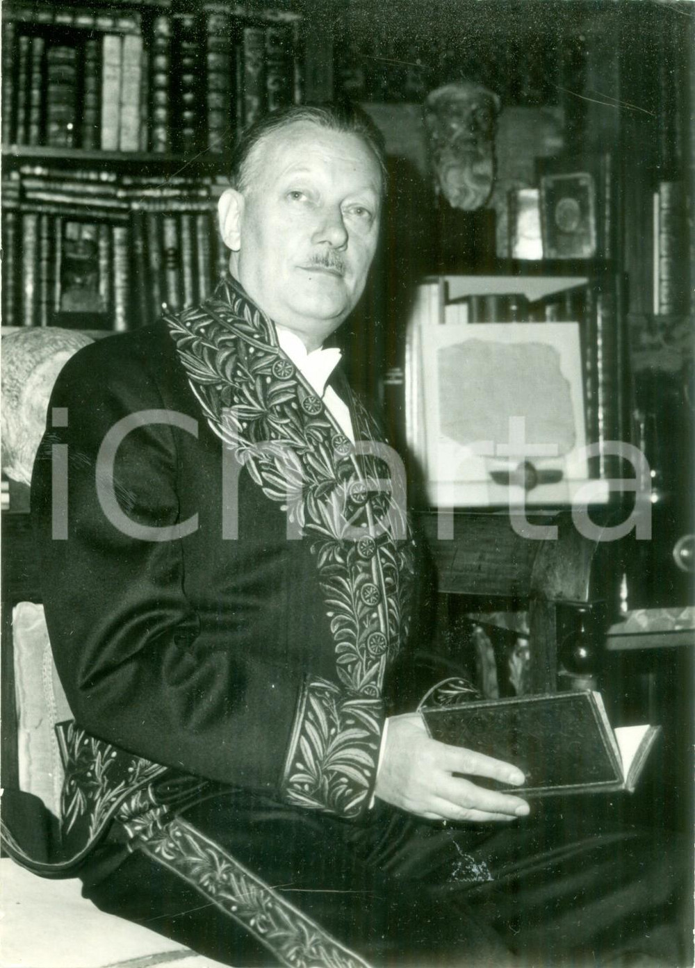1961 PARIS Storico dell'arte René HUYGHE nuovo membro Académie Française *Foto