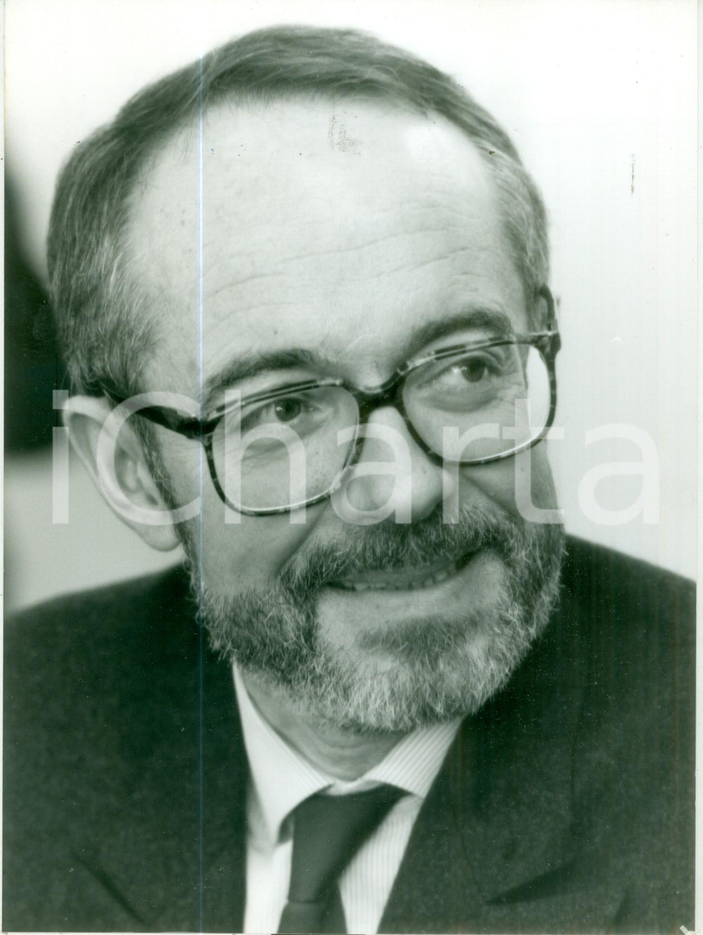 Fotografia d epoca originale 1991 PARIS Philippe MARCHAND Ministro degli Interni francese Fotografia 1