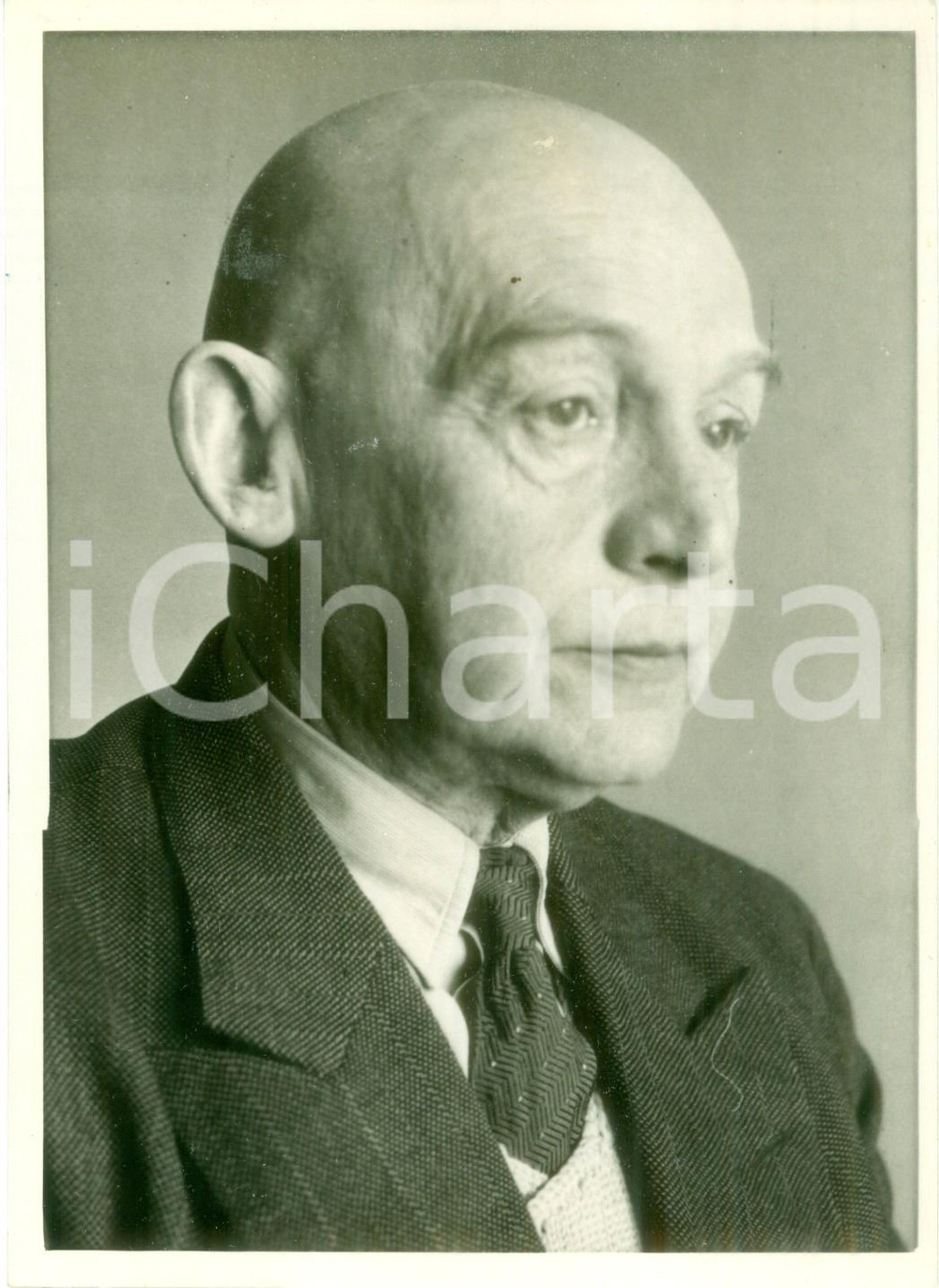 Fotografia d epoca originale 1943 BERLIN Wilhelm PINDER storico dell arte compie 65 anni Fotografia 1