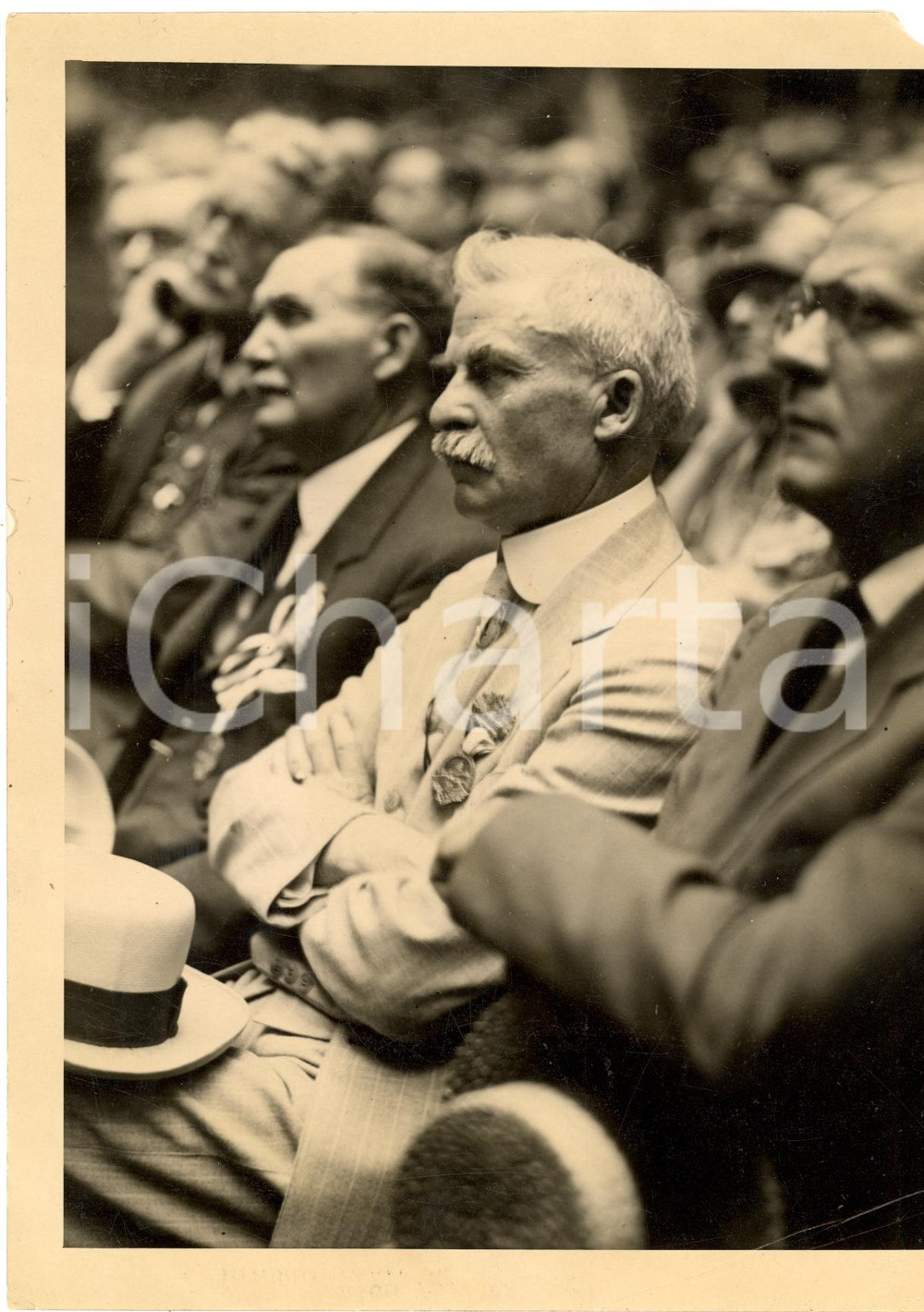 Fotografia d epoca originale 1924 NEW YORK USA Senator Thomas James WALSH at Democratic National Convention 1