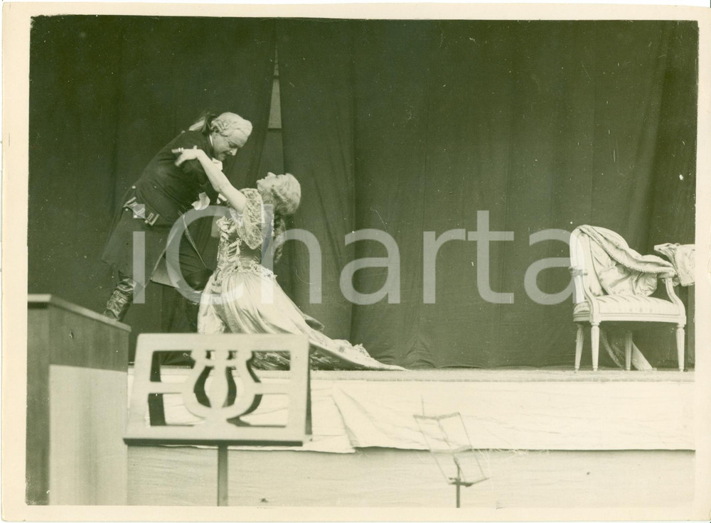Fotografia d epoca originale 1932 AMBOISE CÃ©cile SOREL Jacques FENOUX Mariage FIGARO HARTMANNSWILLERKOPF 1