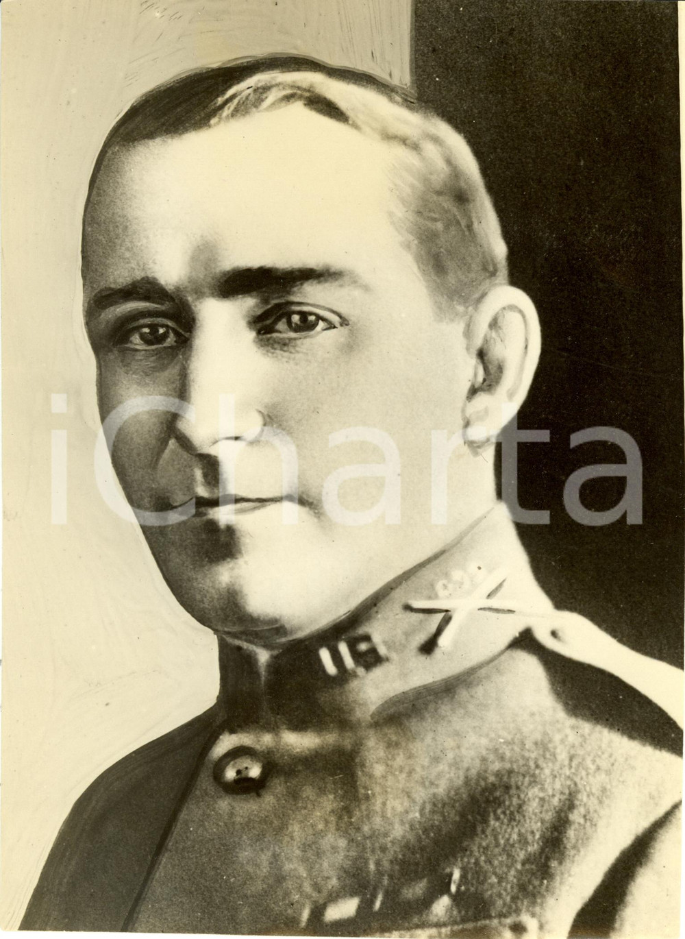 Fotografia d epoca originale 1931 TIENTSIN CINA Col. James TAYLOR in charge of fifteenth infantry Photo 1