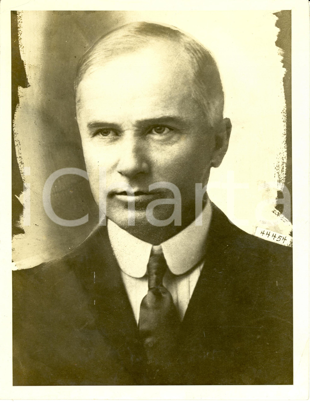 Fotografia d epoca originale 1915 ca USA  Daniel WILLARD president BALTIMORE and OHIO railroad Photo 1