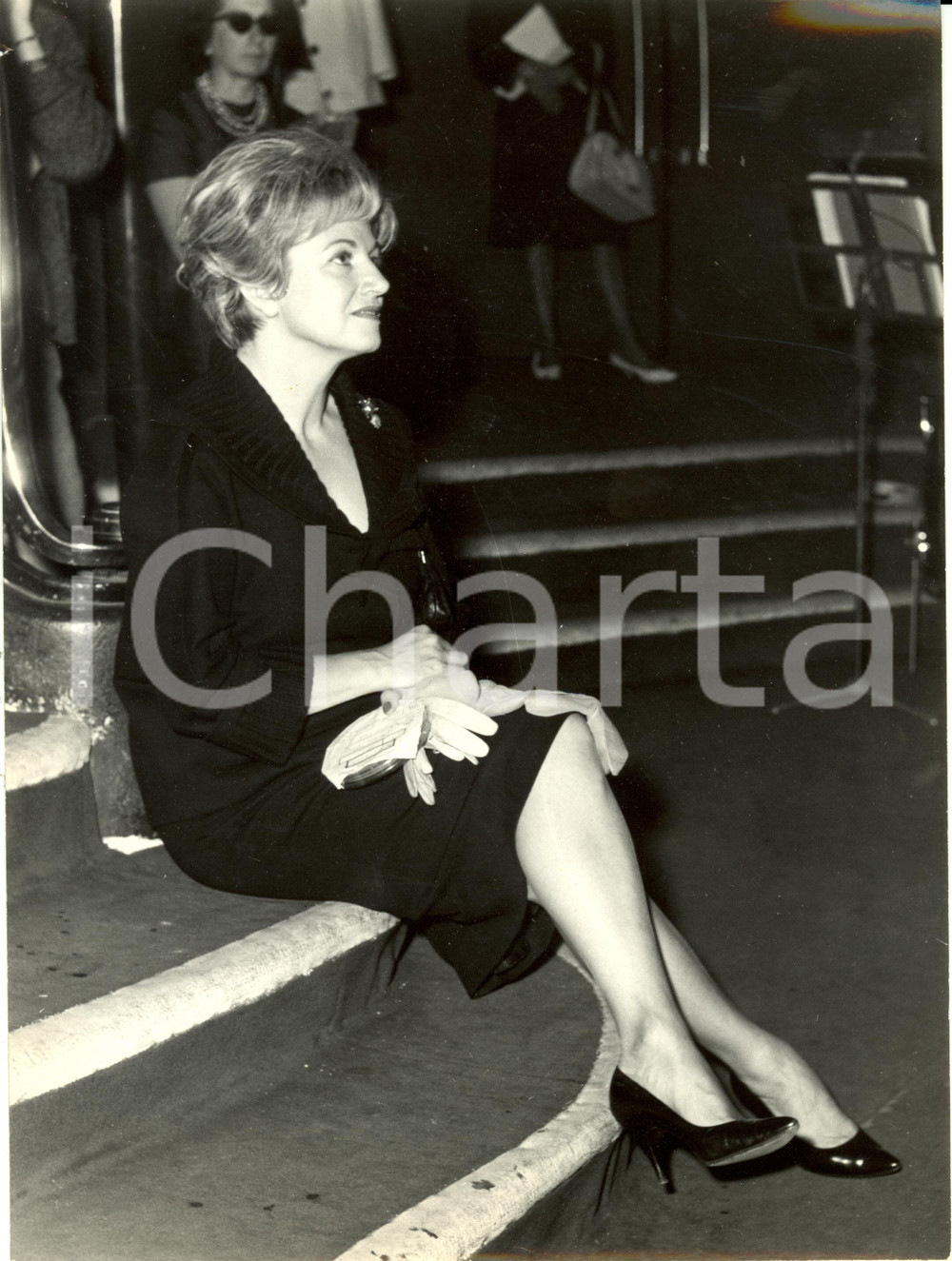 Fotografia d epoca originale 1965 ca PARIS Micheline SANDRELLE attrice Fotografia 1 1