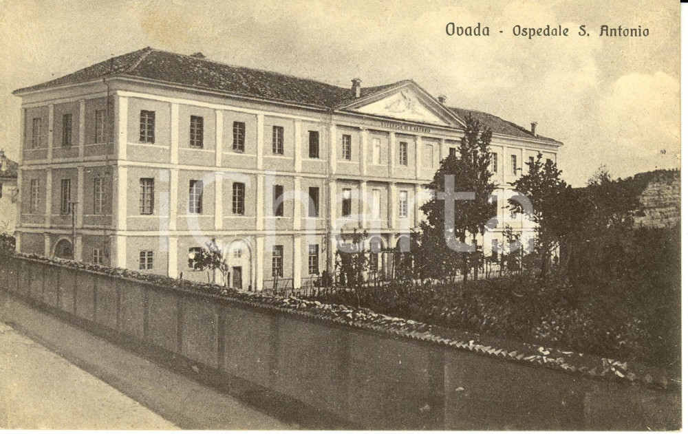 Cartolina originale da collezione 1925 ca OVADA AL L ospedale di SANT ANTONIO Cartolina FP NV 1