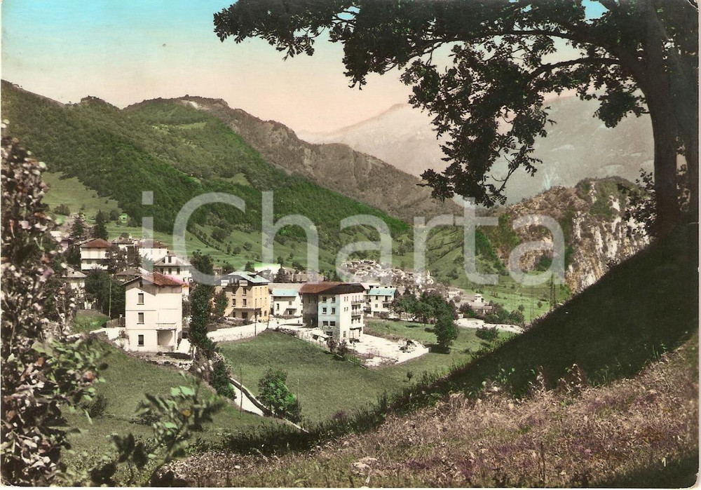 Cartolina originale da collezione 1956 PASTURO LC Angolo pittoresco del paese VALSASSINA Cartolina FG VG 1