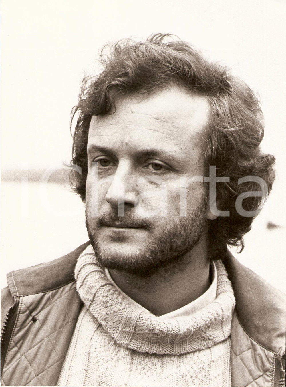Fotografia d epoca originale 1985 VENEZIA Varo AZZURRA II Andrea VALLICELLI Progettista SAILING REGATTA Foto 1