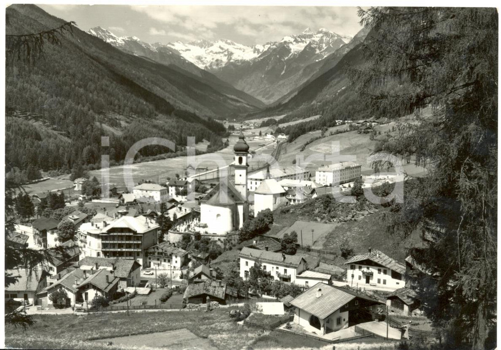 Cartolina originale da collezione 1965 COLLE ISARCO BZ Veduta panoramica Cartolina postale FG VG 1