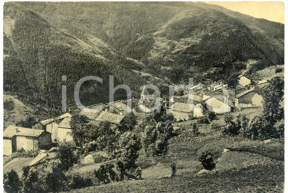 Cartolina originale da collezione 1950 ca SALBERTRAND TO Panorama frazione ECLAUSE Cartolina postale FG VG 1