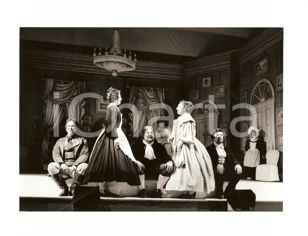 Fotografia d epoca originale 1996 PESARO Rossini Opera Festival Fabio SARTORI Eva MEI Enkelejda SHKOSA Foto 1