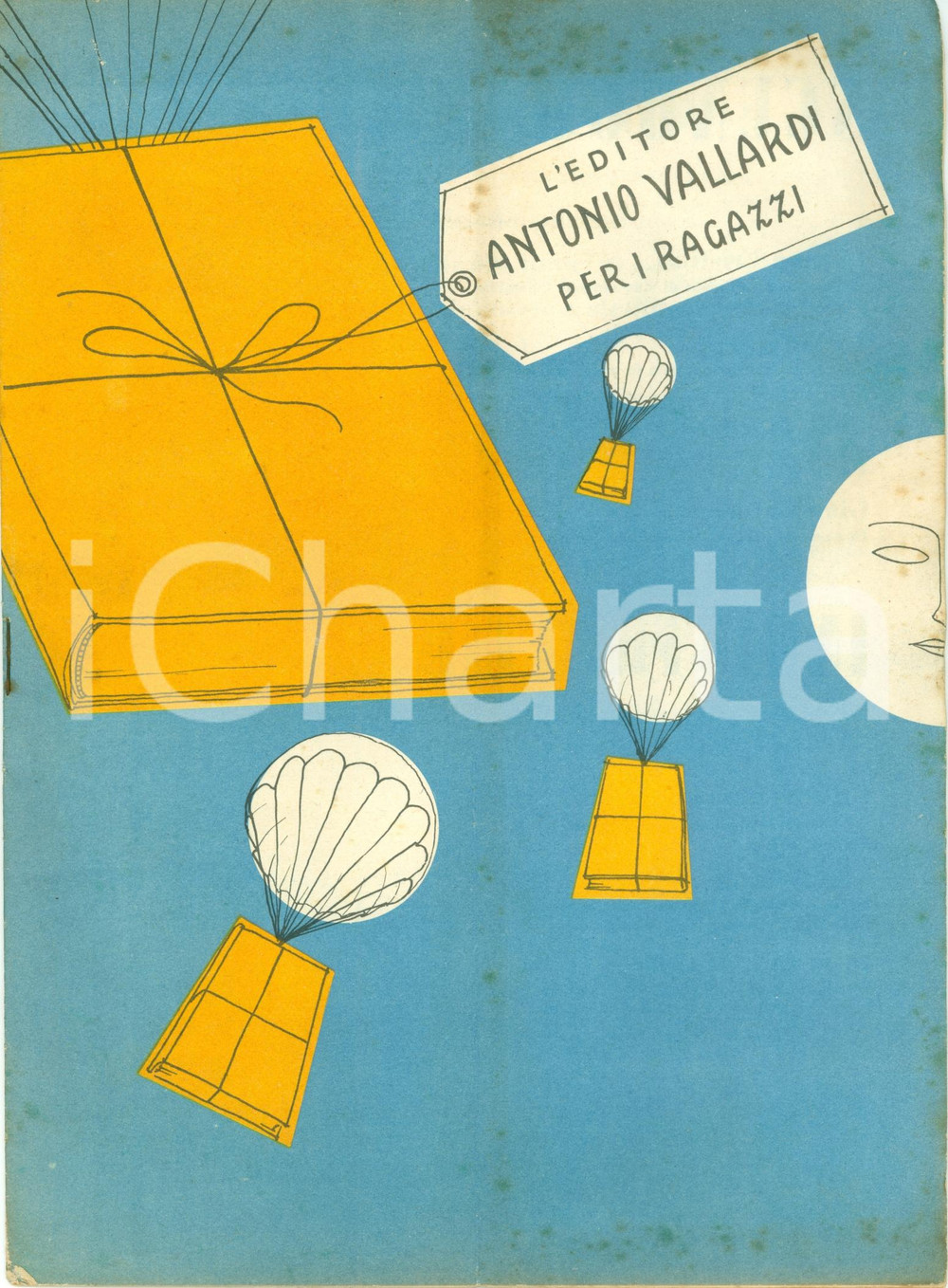 Libro, pubblicazione d epoca 1953 MILANO Editore Antonio VALLARDI Catalogo ragazzi ILLUSTRATO 1