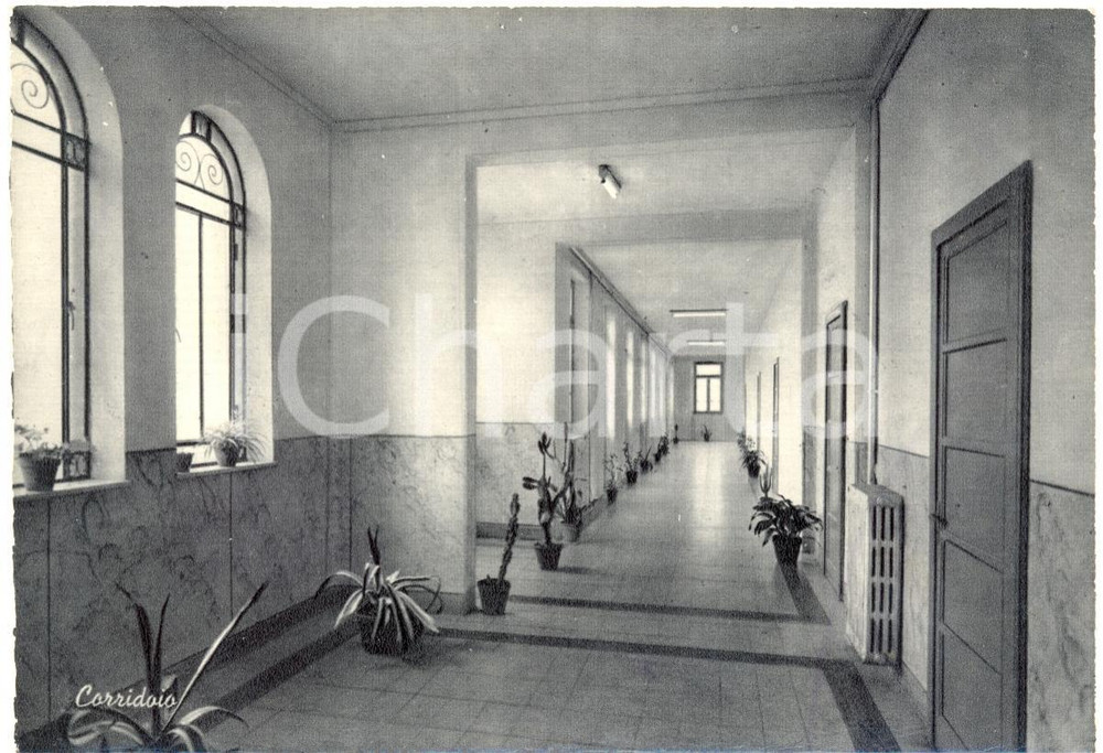 Cartolina originale da collezione 1950 ca BOSCOMARENGO AL Corridoio Villaggio dei Fanciulli REGINA PACIS FG NV 1